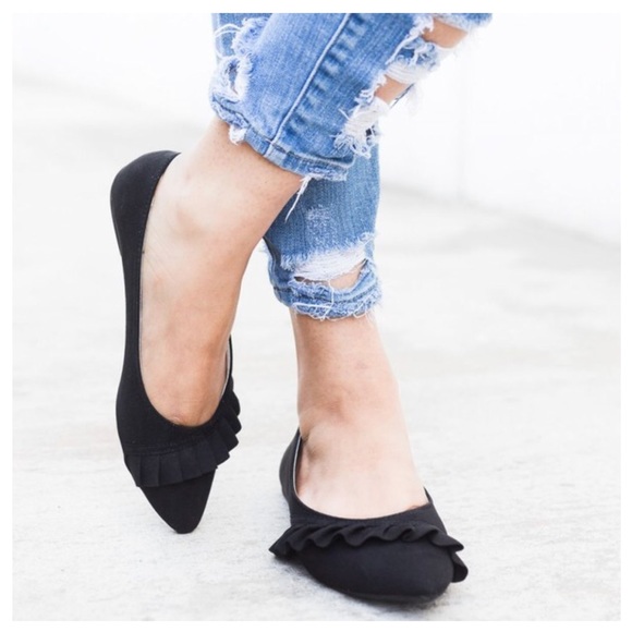 Shoes - New Arrival- Vegan Suede Flats Shoes - New Arrival- Vegan Suede Flats